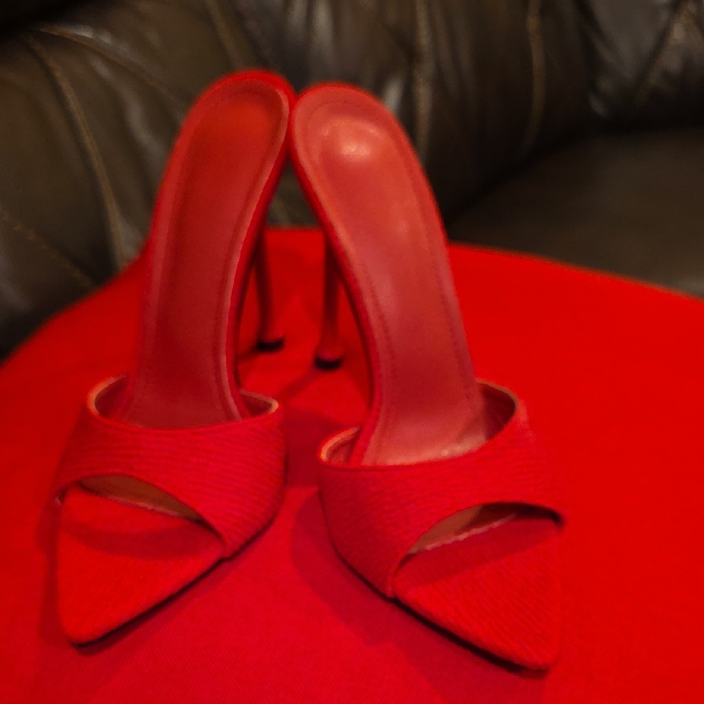 Source Unknown Vibrant Red Heels
